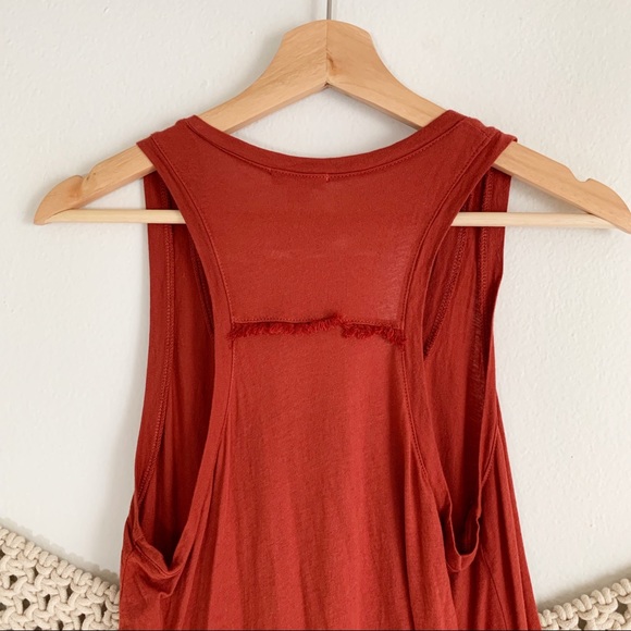 Splendid Razorback Frayed Hem Tank - Picture 3 of 7
